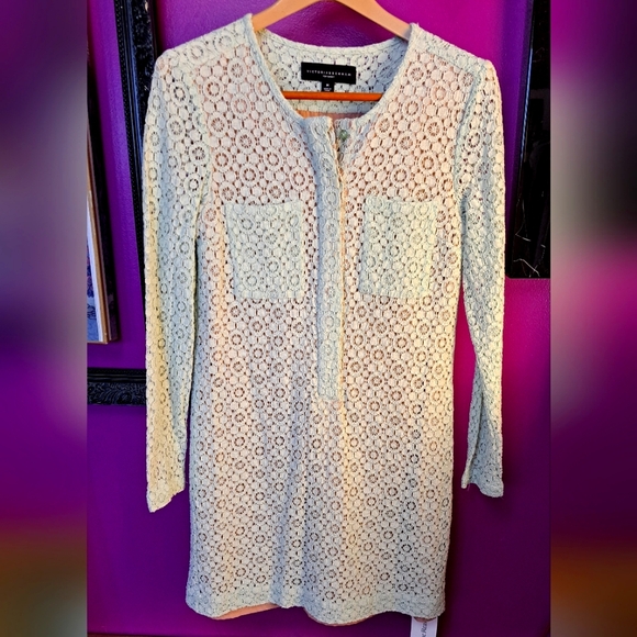Victoria Beckham for Target Dresses & Skirts - Victoria Beckham Trending 2025 Mint Green Lace Dress. Size Medium